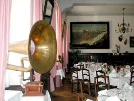 Das Grammophon im Grand Hotel