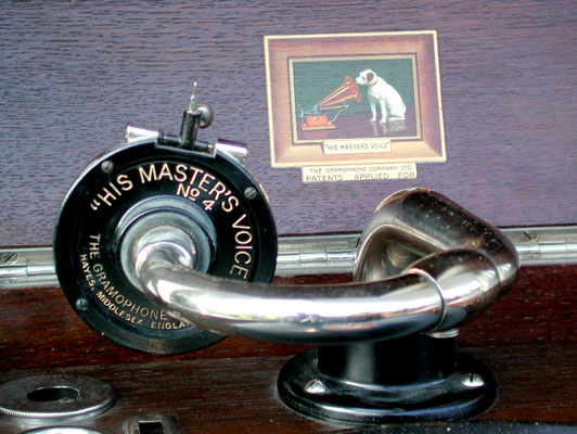 "His Master's Voice" No.4 / The sound-box "His Master's Voice" No.4 sounds great